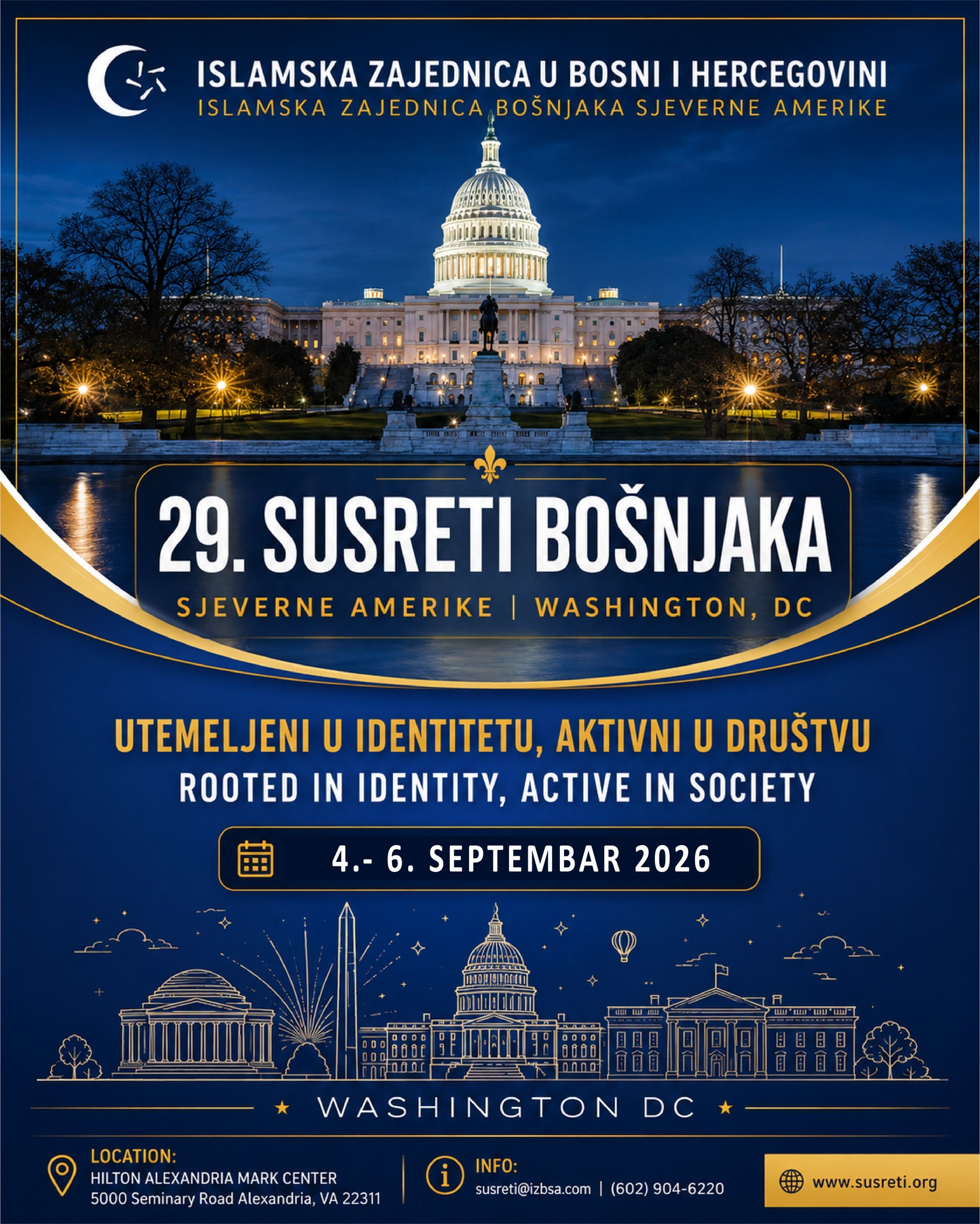 29. Susreti Bošnjaka Sjeverne Amerike Washington, DC!